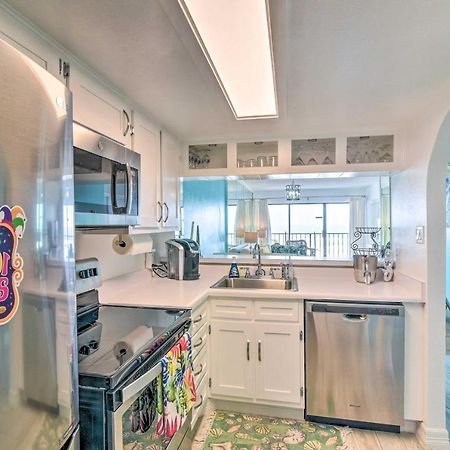 Galveston Oceanfront Condo With Balcony And View! Exterior photo