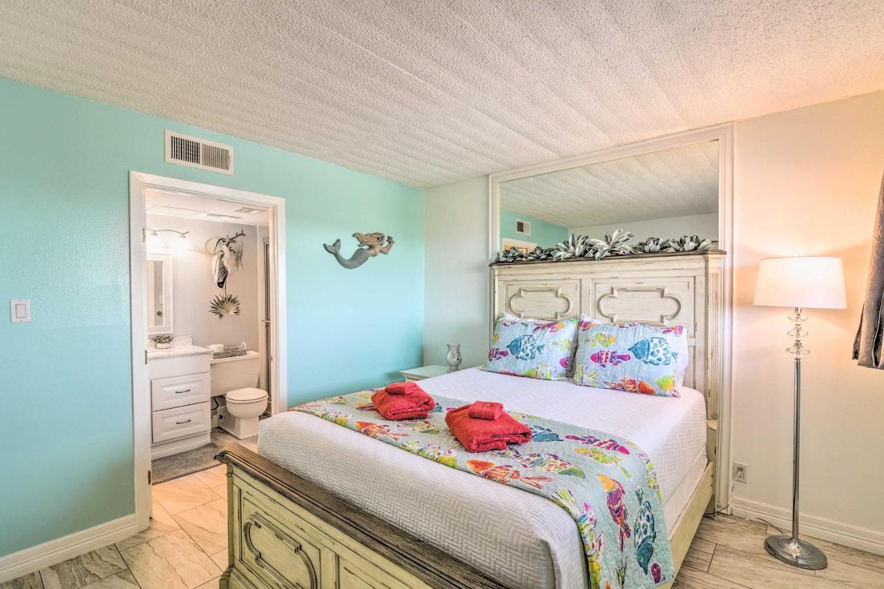 Galveston Oceanfront Condo With Balcony And View! Exterior photo